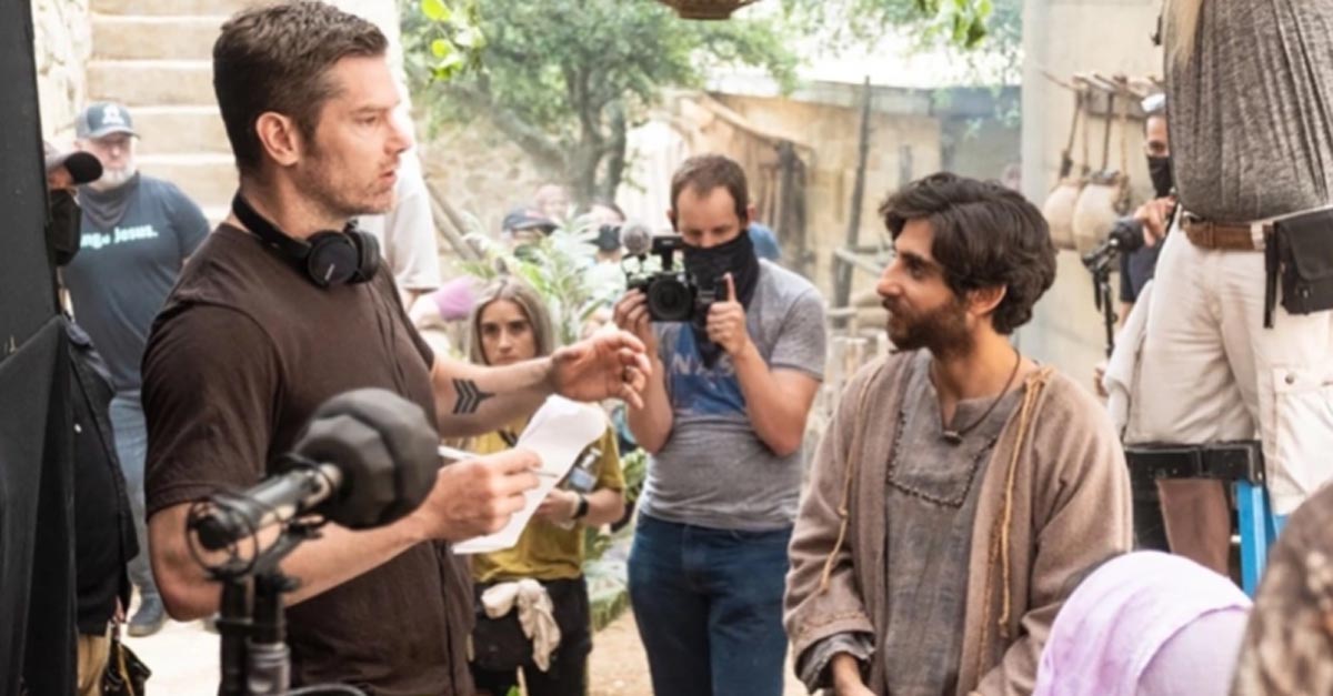 ▲더 초즌 시즌 5에서 예수 역을 맡은 달라스 젠킨슨. ⓒThe Chosen, 5&2 Studios