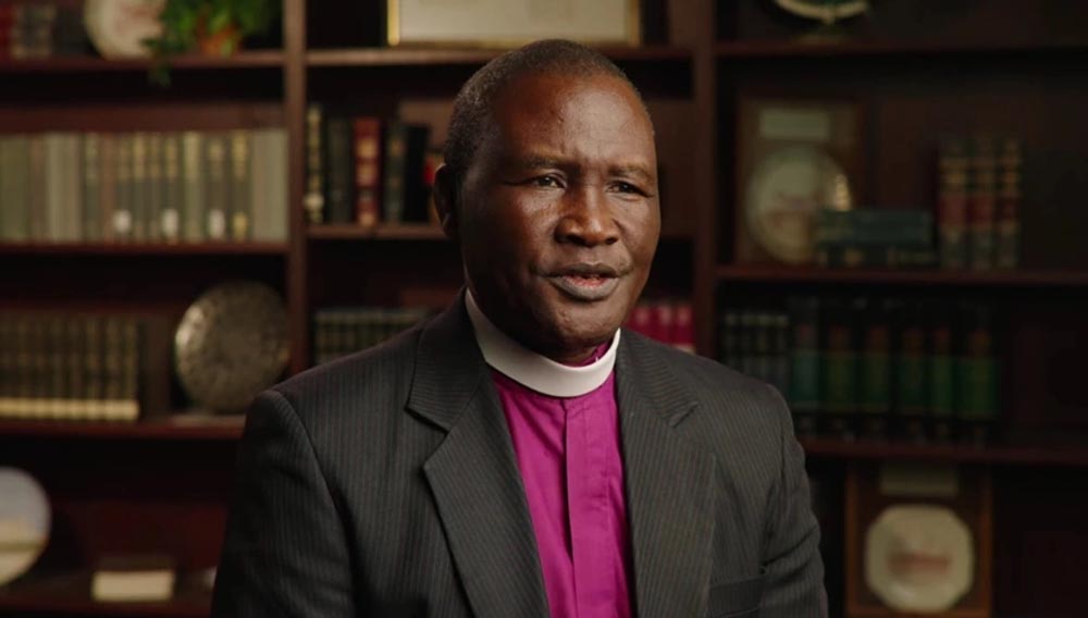 ▲나이지리아 세계감리회 존 페나 아우타 감독. ⓒYouTube/Global Methodist Church