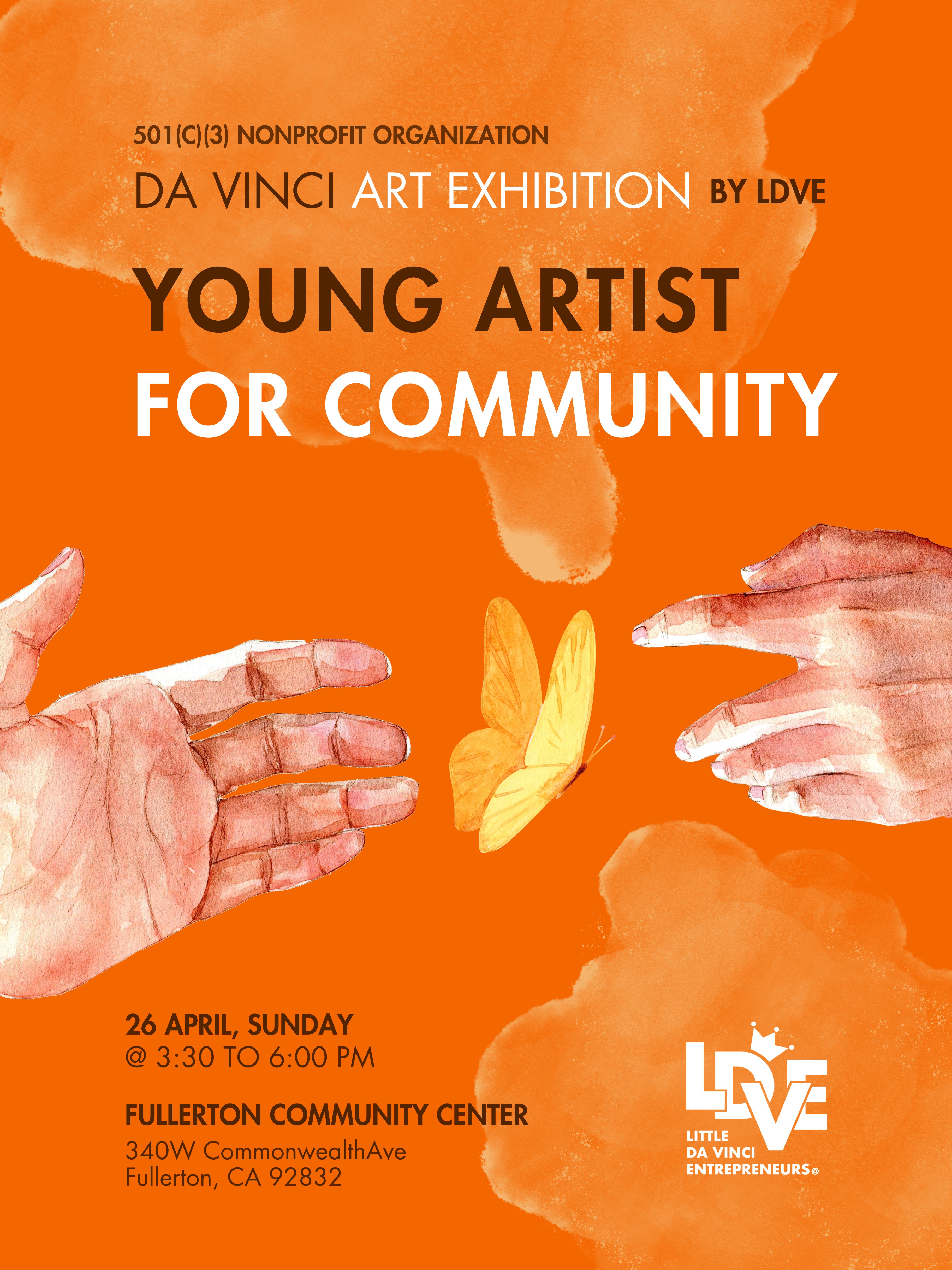 LDVE 아트 전시회.