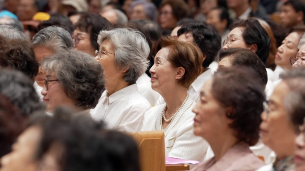 제4회 전국 시니어 사역 연합 콘퍼런스가 진행되고 있다. ©우리들교회