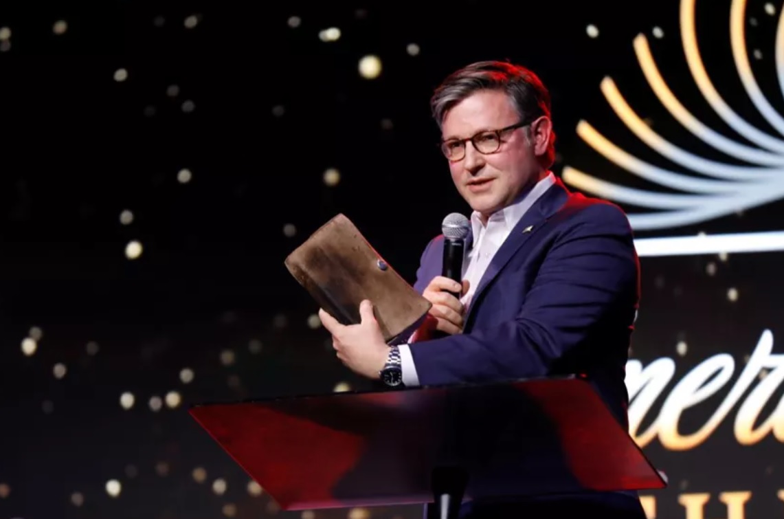 ▲마이크 존슨 하원의장. ⓒAmerica Reads The Bible