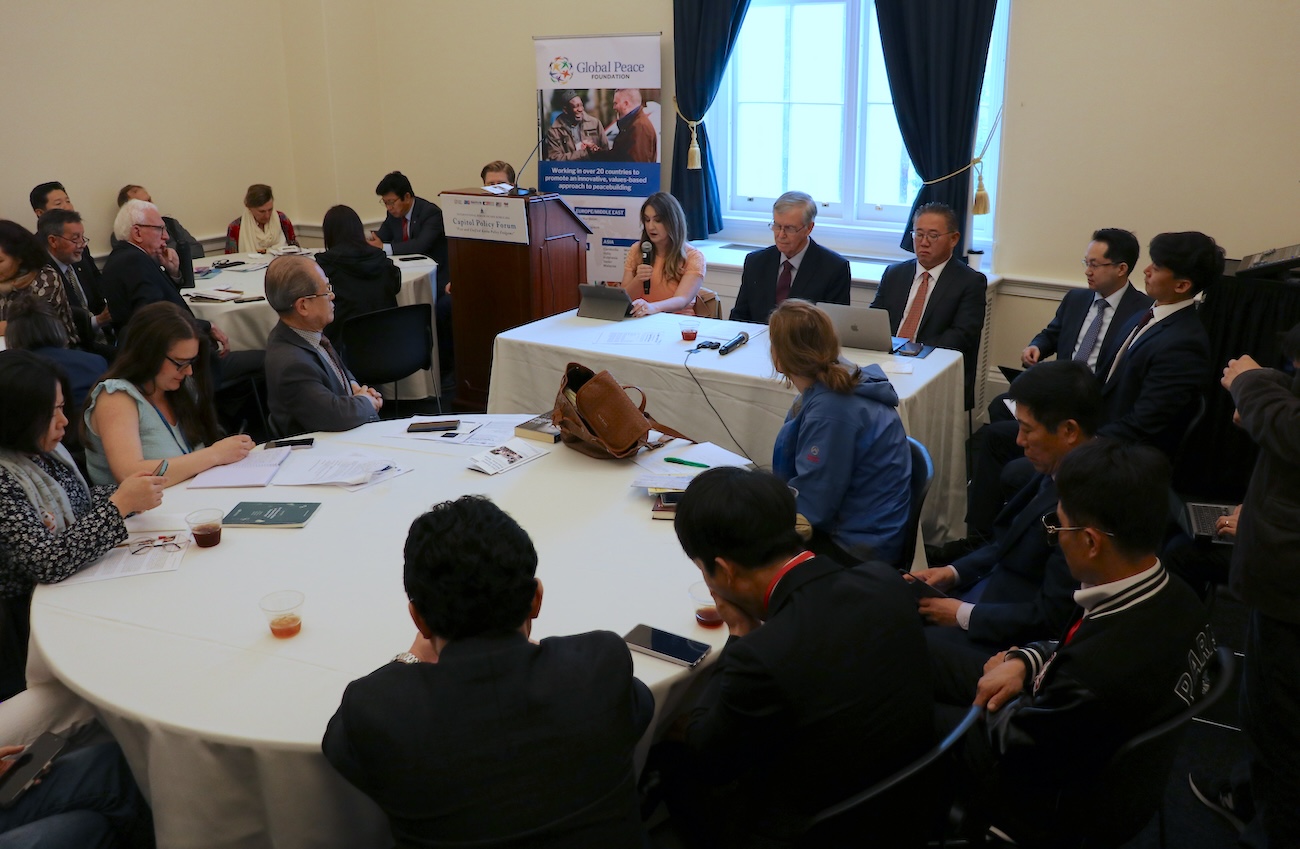 제23회 북한자유주간 일정 가운데 하나로 29일 워싱턴 D.C. 캐논 하우스 오피스 빌딩에서 정책포럼이 열렀다. 이날 포럼에서는 원코리아의 중요성이 강조됐다.