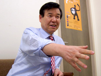 한국리더십센터 김경섭 대표 ⓒ김진한기자