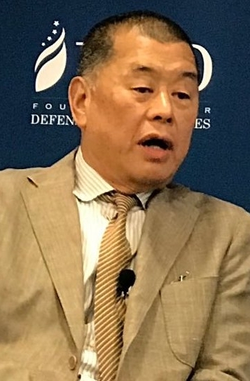 홍콩언론인 지미 라이. ©wiki 