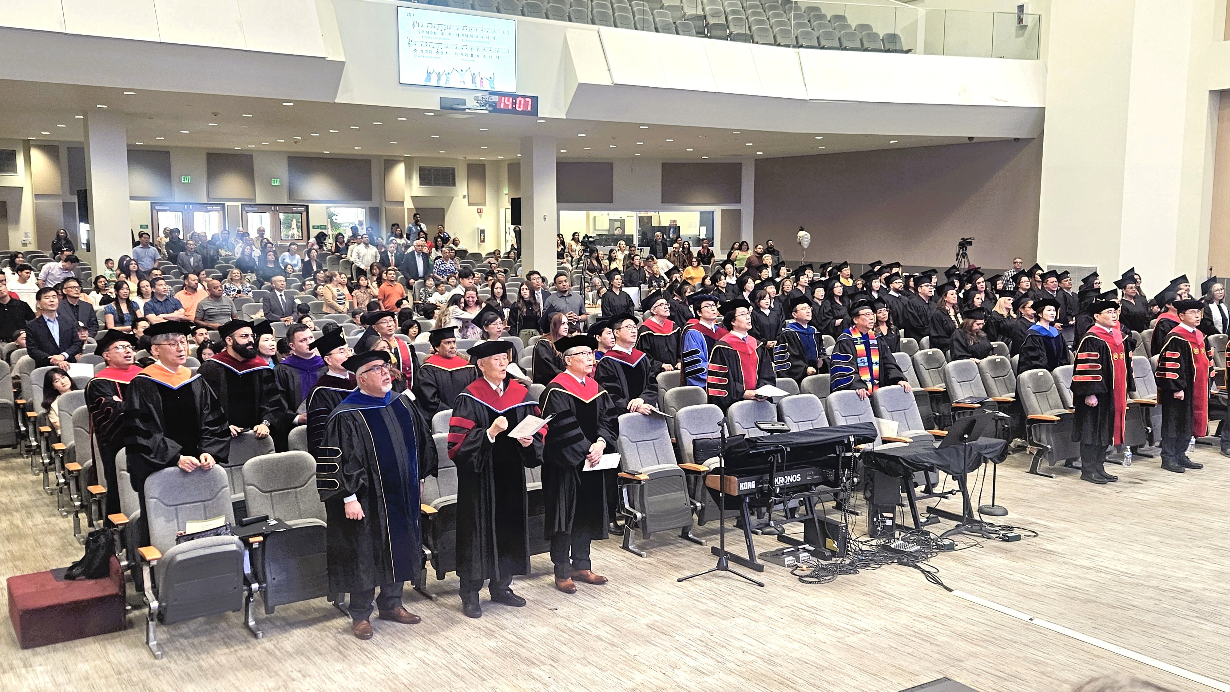 월드미션대학교 2026년도 학위수여식.