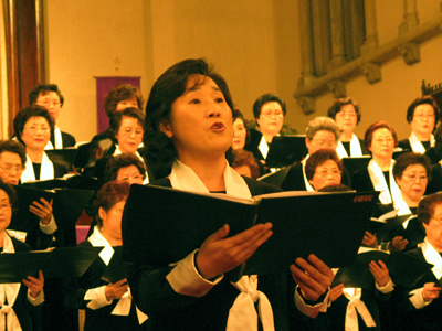 남가주권사성가단과 소프라노 임명화 씨의 '생명의 양식'