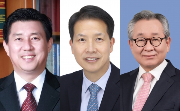 (왼쪽부터) 기호1번 황순환, 기호 2번 김한호, 기호 3번 전세광 목사. ©기독일보DB