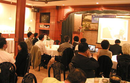 CBMC 4월 정기모임에 참가한 회원들. 