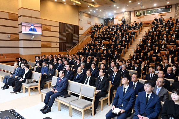 조용기 목사 5주기 추모예배가 진행되고 있다. ©여의도순복음교회