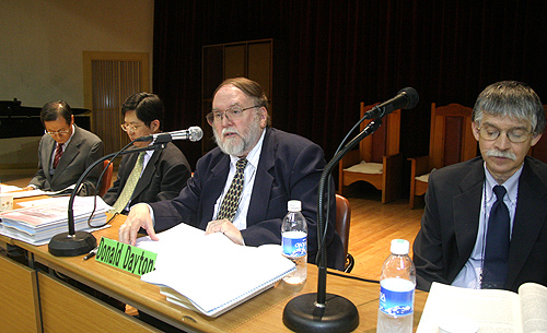 이번 대회를 제안한 전 웨슬리 신학회 데이비드 번디(Dr. David Bundy) 회장