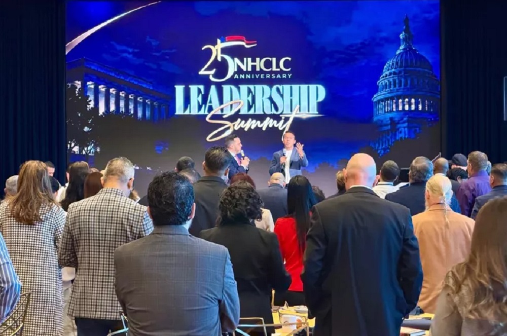 ▲전국히스패닉기독교지도자회의(NHCLC) 창립 25주년 기념 행사가 진행 중이다. ⓒNHCLC