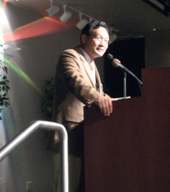 필라 한인연합교회 김재성 목사가 지난 4월 9일 월드비전 수요채플에서 말씀을 전했다. ⓒ월드비전