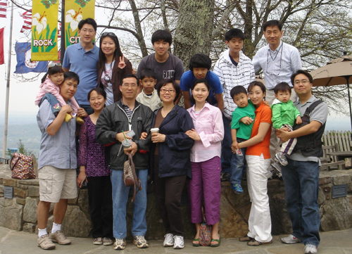 테네시 차타누가 락시티에서 수양회를 가진 교역자 가족들