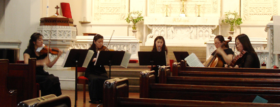 뉴욕솔리스트 앙상블은 장애인을 위한 음악회를 펼쳤다. ⓒ김은혜 기자