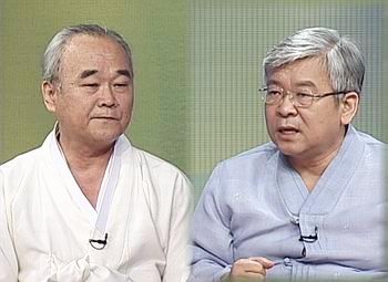 문대골 목사(좌)와 서경석 목사는 이번 토론에서 한기총 기도회와 북핵에 대한 극명한 시각차를 드러냈다.