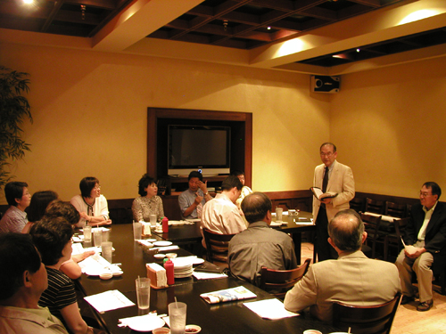 미주기독의료선교회 조지아지부 첫번째 공식모임에는 관계자 약 20여명이 참석했다. 