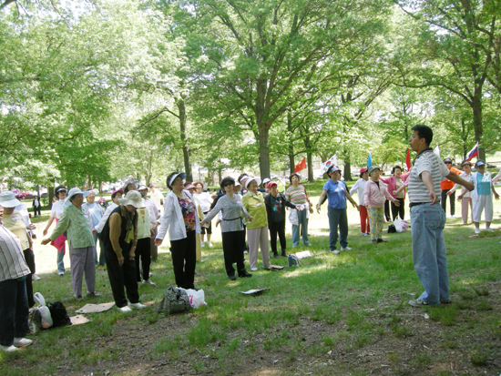 준비 체조 시간 