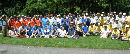 개회예배후 단체사진