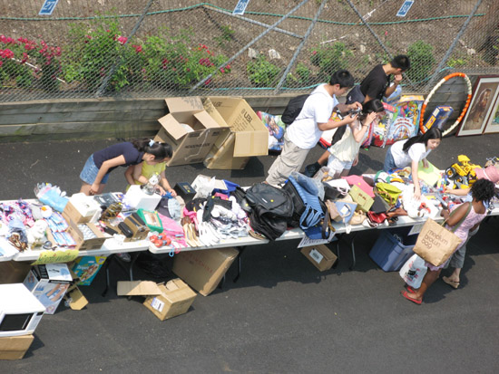 뉴욕베데스다교회에서는 JAMA 참가 후원을 위해 GARAGE SALE을 개최했다. ⓒ뉴욕베데스다교회
