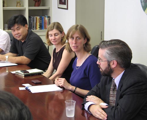 워싱턴 DC지역에서 활동하고 있는 NGO단체 대표들