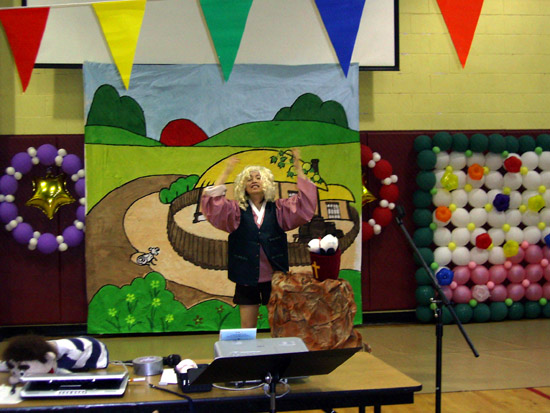 이야기 극장이 진행되고 있다. ⓒ뉴저지한소망교회