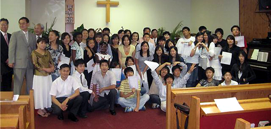 6개교회 단기선교팀은 지난 7월 6일 파송예배를 드렸다.