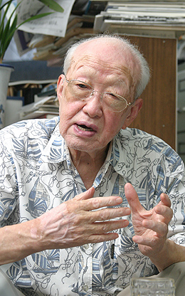 박재창 장로, 올해 그의 나이 92세다. ⓒ 송경호 기자