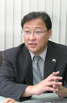 킹더마이저의 대표 강이석 목사 ⓒ송경호 기자