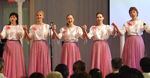 러시아천사합창단이 완벽한 한국 성가곡을 연주했다. 