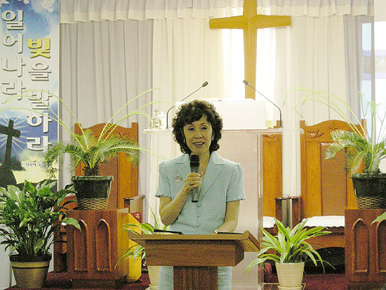 가수 팀 어머니 이은성 사모