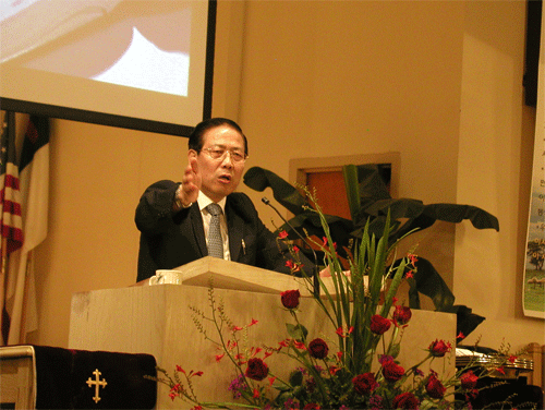 전도에 대한 열정을 토해내는 박재열 목사