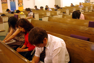 인터콥 뉴욕비전스쿨 6기 입학식이 9월 7일 목양장로교회서 실시됐다