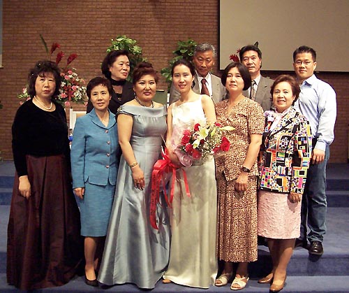 장애학생들을 위한 장학기금 마련 자선음악회에서