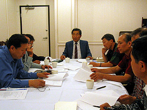 장로협 회장단 회의가 개최됐다.