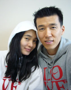 션-정혜영 부부 ⓒ션 미니홈피 