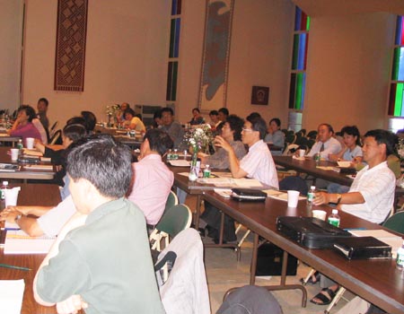 강의를 듣고 있는 학생들