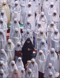 ▲라마단기간 인도네시아 사원