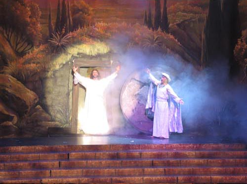 예수께서 부활하시는 장면