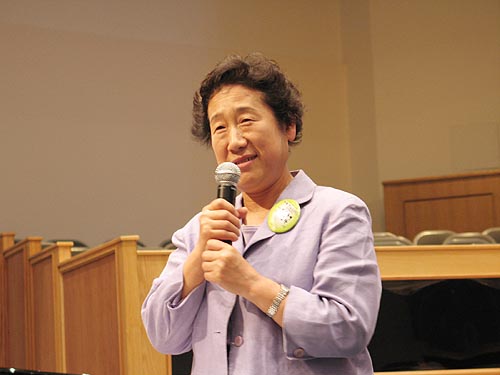 M.O.M 선교회 대표 최순자 선교사