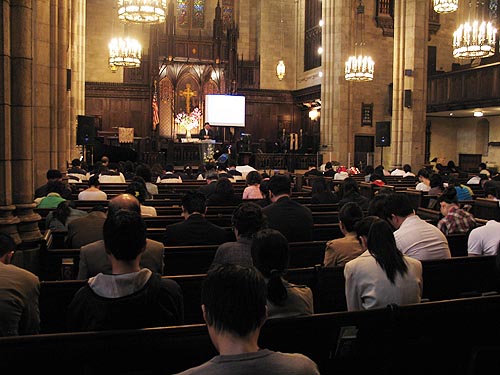 소명장로교회 성전