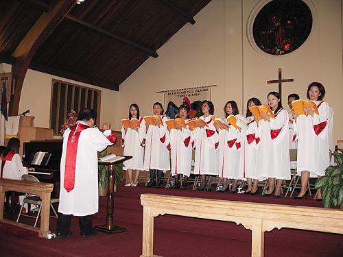 퀸즈중앙감리교회 메시야 성가대