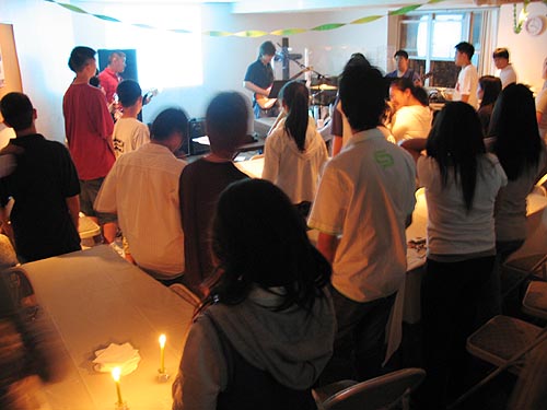 중고등부 찬양 기도회