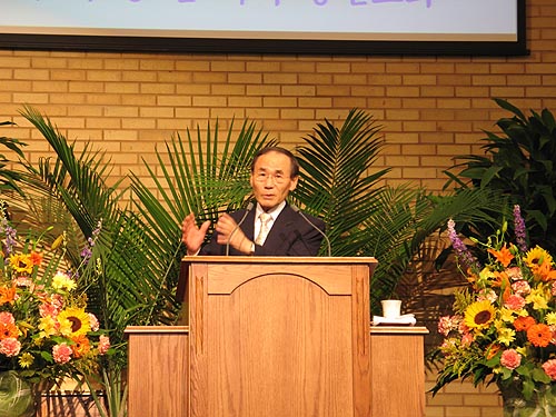 한국기독교총연합회 총회장 박종순 목사