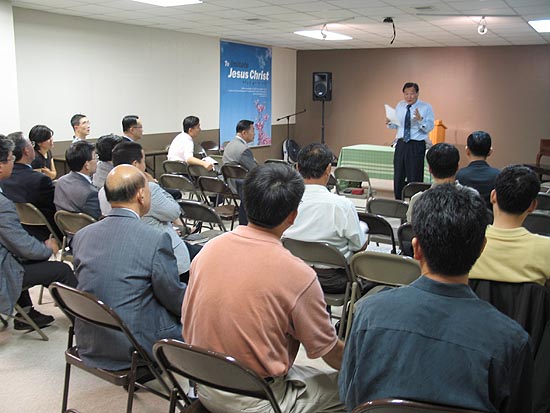 KRCA 한인 교회 협의회 동부지역 월례회.