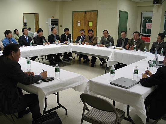 라이즈업뉴욕 준비 임원들.