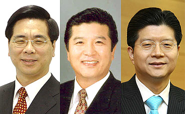 최근 3명의 후보자로 압축된 이영훈 목사, 최명우 목사, 고경환 목사(왼쪽부터) 