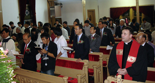 이날 많은 이들이 뉴욕주양교회 위임식에 참여했다.