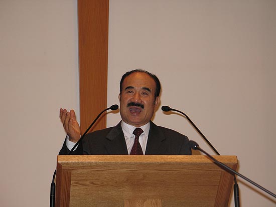 강사로 선 이재환 목사.