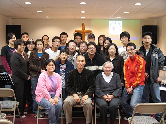 뉴욕비전교회, 볼링선교단 창단 단체사진. ⓒ다니엘맹 기자.