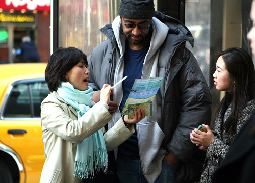 국제도시선교회는 지난 2일 총력전도를 펼쳤다.